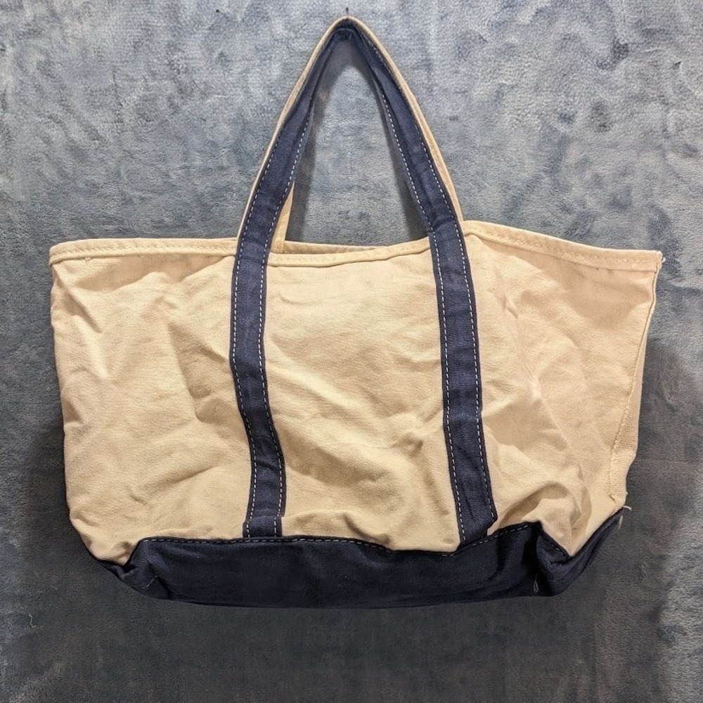 Vintage Retro Trader Joe's Embroidered Large Canvas Tote Classic Bag Rare Y2K - Picture 3 of 16